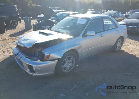 2003 Subaru Impreza Wrx z USA, uszkodzony, nr VIN JF1GD29663G503748